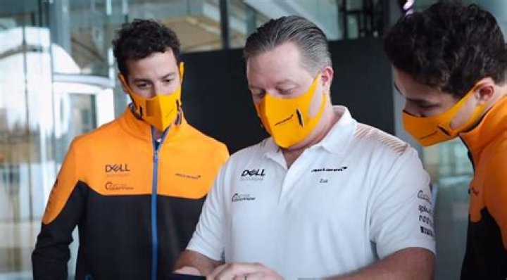Zak Brown is fundraising for Comic Relief